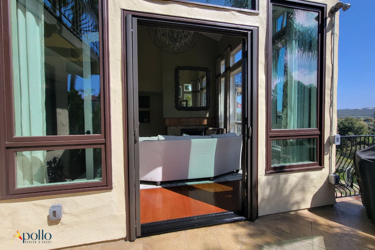Fairbanks Ranch Balcony French door Sreens.jpg